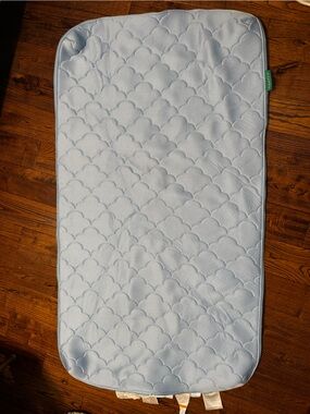 Newton Light Blue Quilted Baby Changing Pad Cover - BRAND NEW, UNUSED